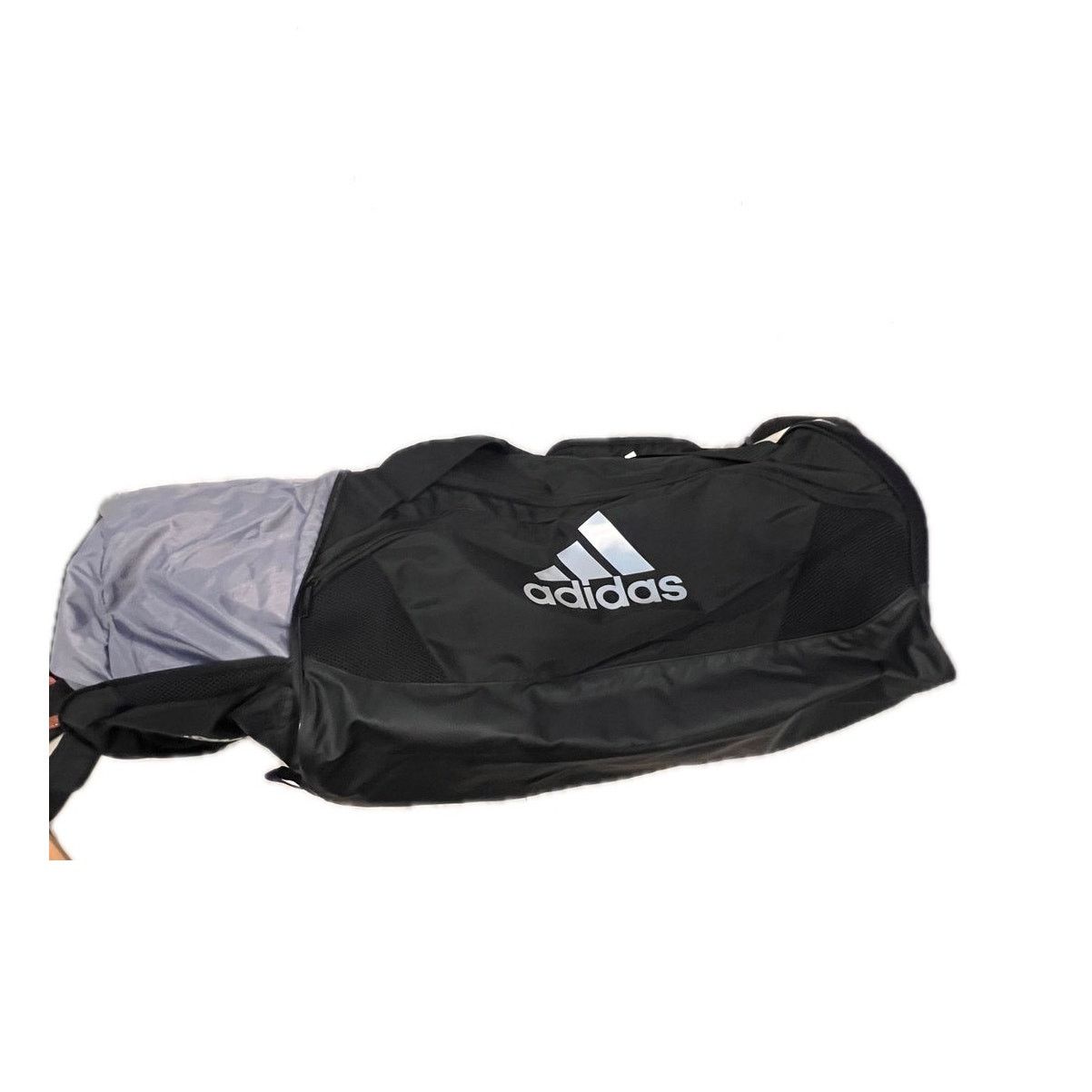 Adidas Adidas Defender Medium White Black Gym Bag Size ONE SIZE - 7 Thumbnail