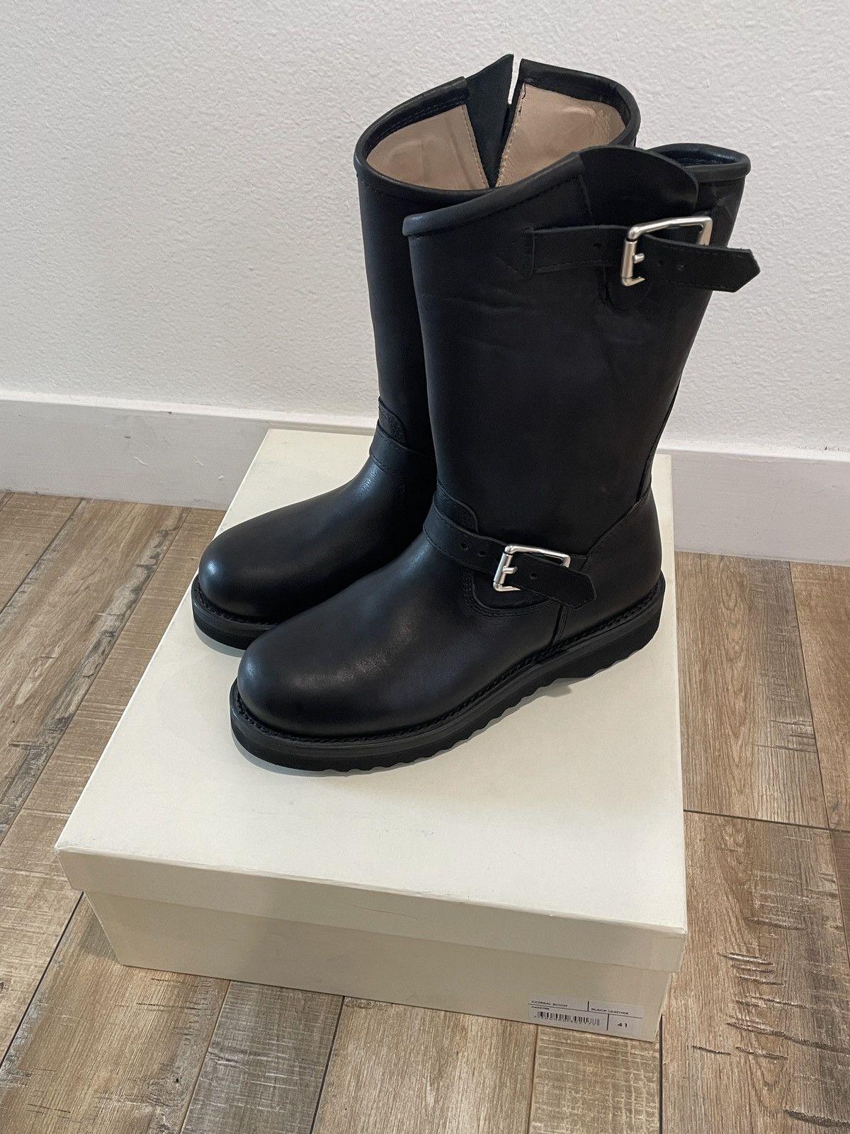 靴 OUR LEGACY CAMION BOOT BLACK 42 Our Legacy - Camion Boot Black