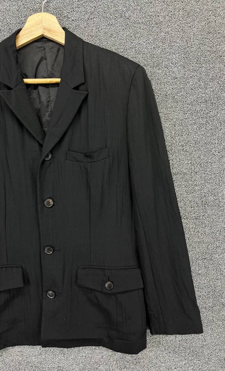 Yohji Yamamoto Vintage Yohji Yamamoto Y’s Bis Wool Coats Jacket Size M / US 6-8 / IT 42-44 - 4 Thumbnail