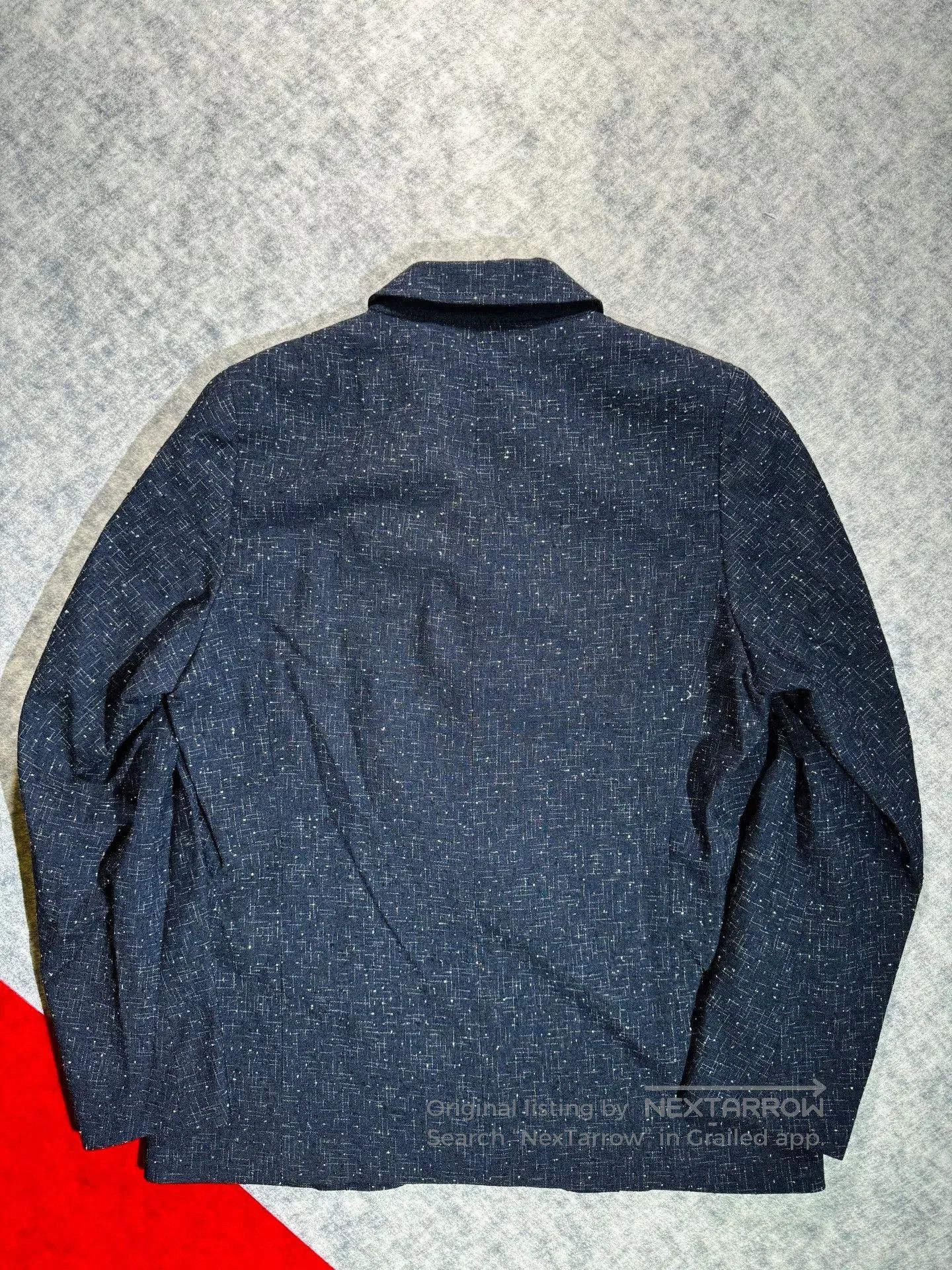 Visvim visvim hopiland blazer in navy wool. Size US M / EU 48-50 / 2 - 2 Thumbnail