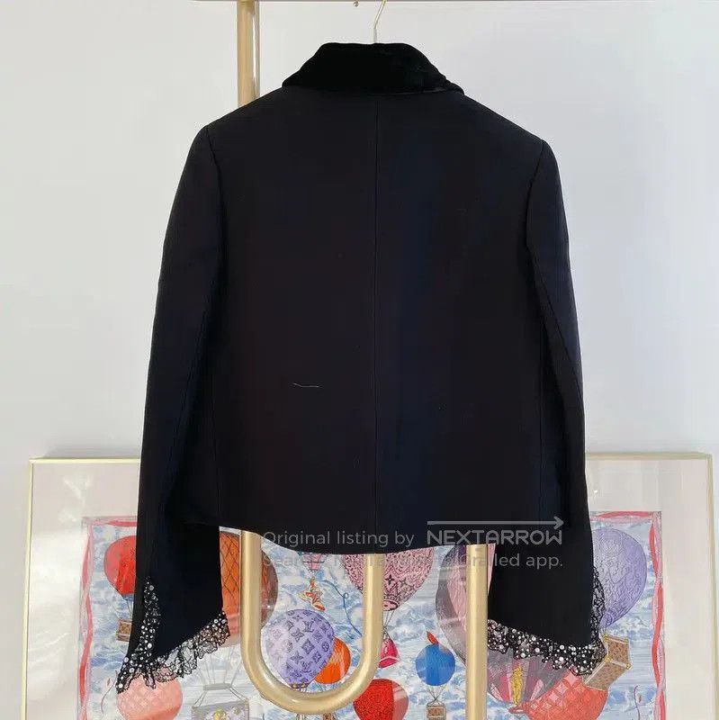 Miu Miu Miu Miu Black Fall Jacket for Women . Size M / US 6-8 / IT 42-44 - 2 Thumbnail