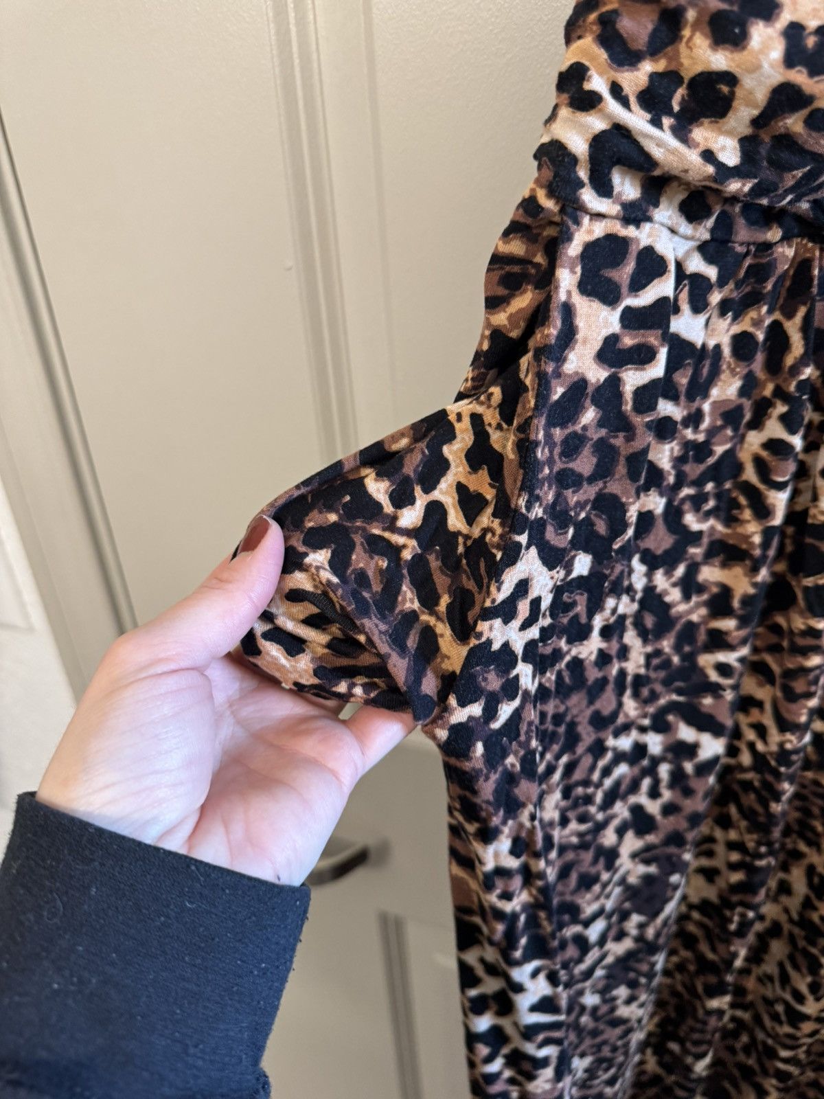 Other Women’s cheetah print full length strapless dress Size M / US 6-8 / IT 42-44 - 2 Thumbnail