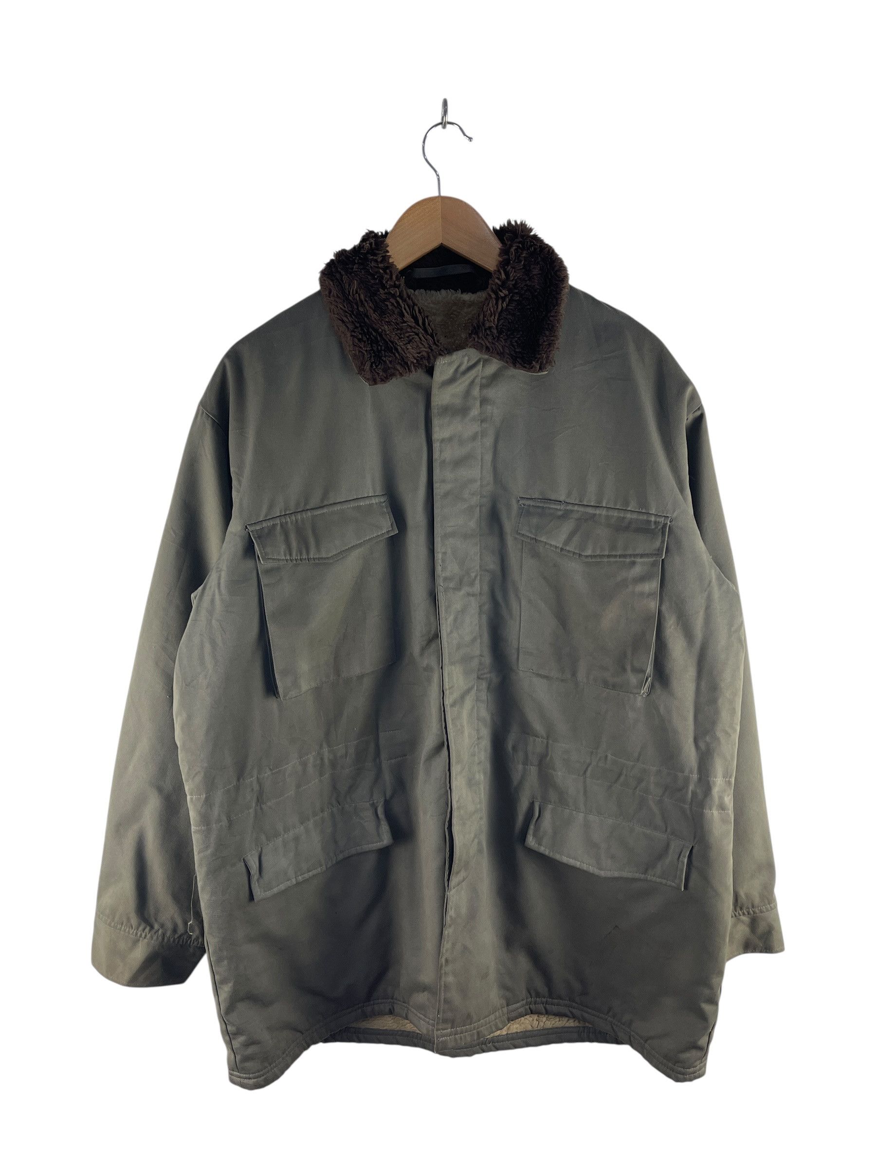 Vintage Vintage 1987 Japanese Military JSDF Cold Weather FieldJacket Size US L / EU 52-54 / 3 - 1 Thumbnail
