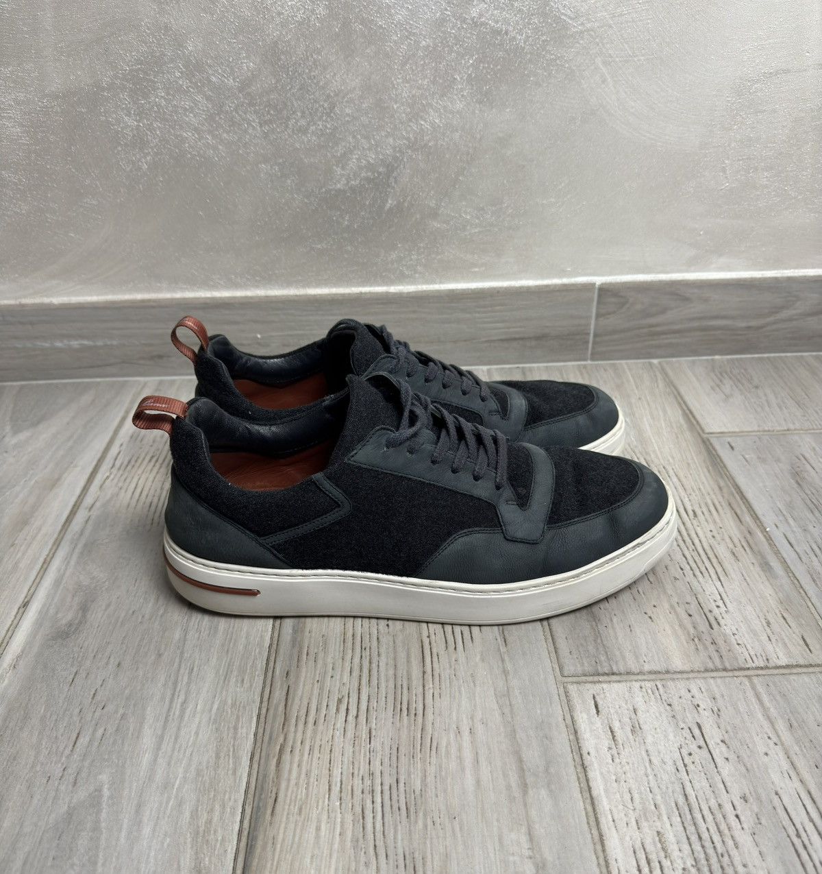 Loro Piana Loro Piana NewPort Walk Blue Sneakers Size US 10.5 / EU 43-44 - 3 Thumbnail