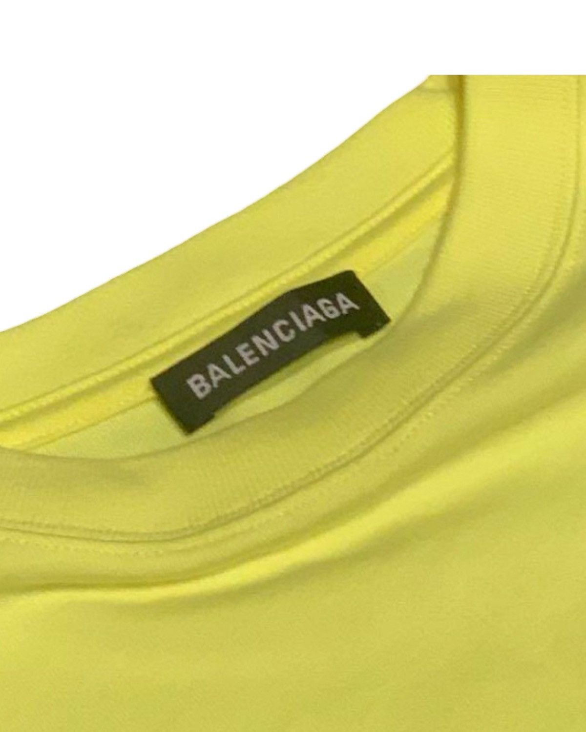 Balenciaga 🇫🇷 Logo Neon T-Shirt
