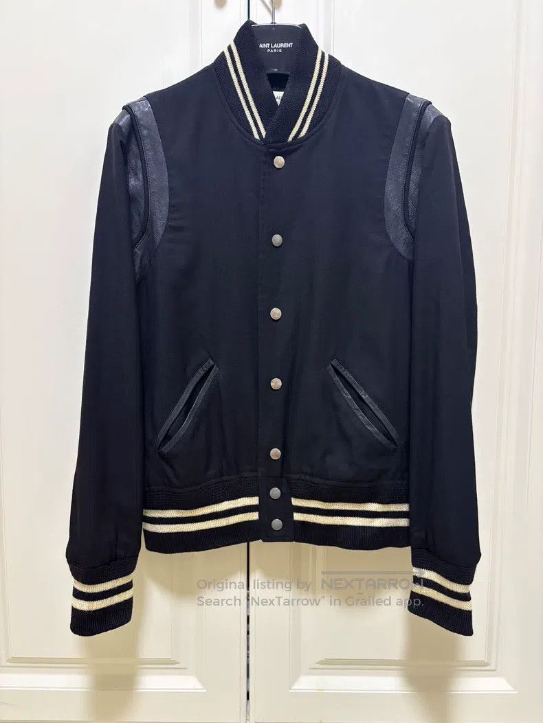 Saint Laurent Paris Saint Laurent Paris First-year black leather and shearling Size US M / EU 48-50 / 2 - 1 Thumbnail