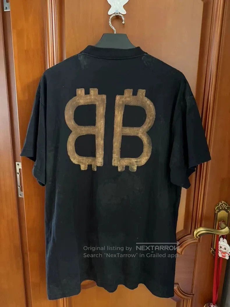Balenciaga Balenciaga Bitcoin Short Sleeve T-shirt. Size US S / EU 44-46 / 1 - 2 Thumbnail