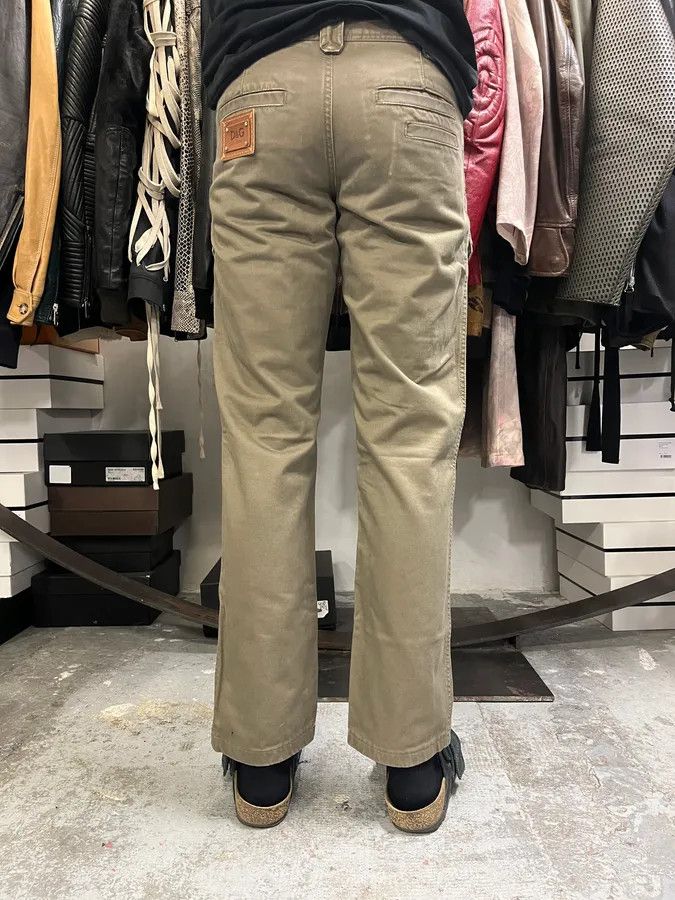 Designer × Dolce & Gabbana × Vintage SS2008 Dolce & Gabbana Multi Pockets Khaki Green Pants Size US 30 / EU 46 - 4 Thumbnail