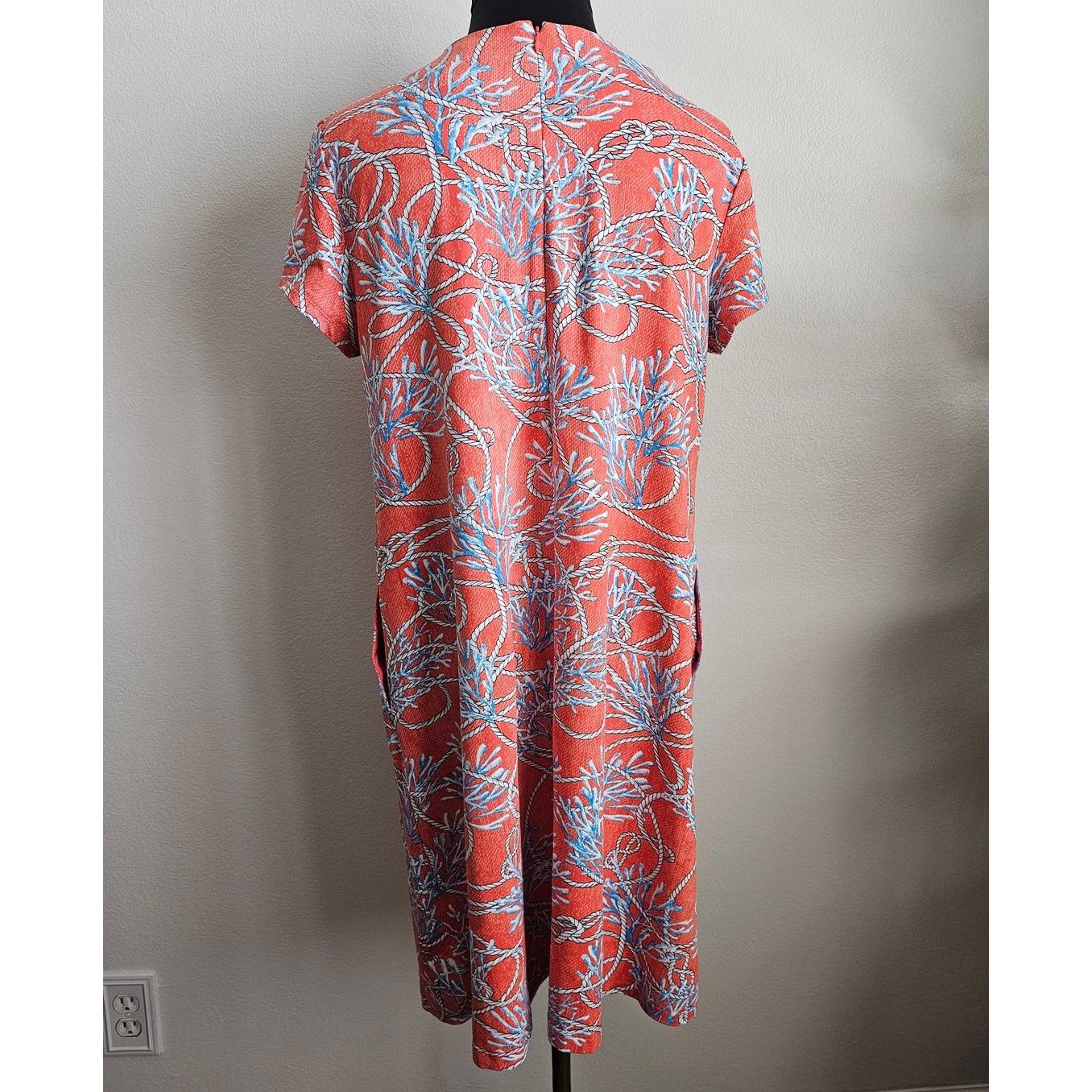 J.McLaughlin EUC J. Mclaughlin Catalina Cloth A-Line Dress w/Pockets L Size L / US 10 / IT 46 - 3 Thumbnail