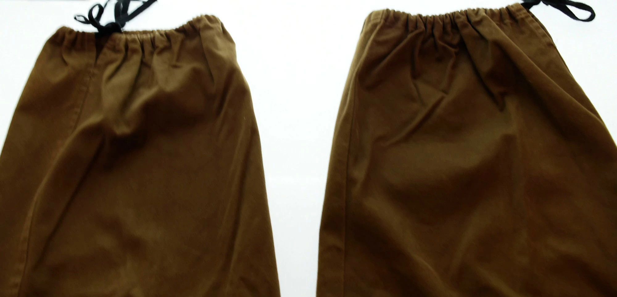 Comme des Garcons Easy Pants String Hem Cotton Zippe Parachute Pants Brown Size US 30 / EU 46 - 6 Thumbnail