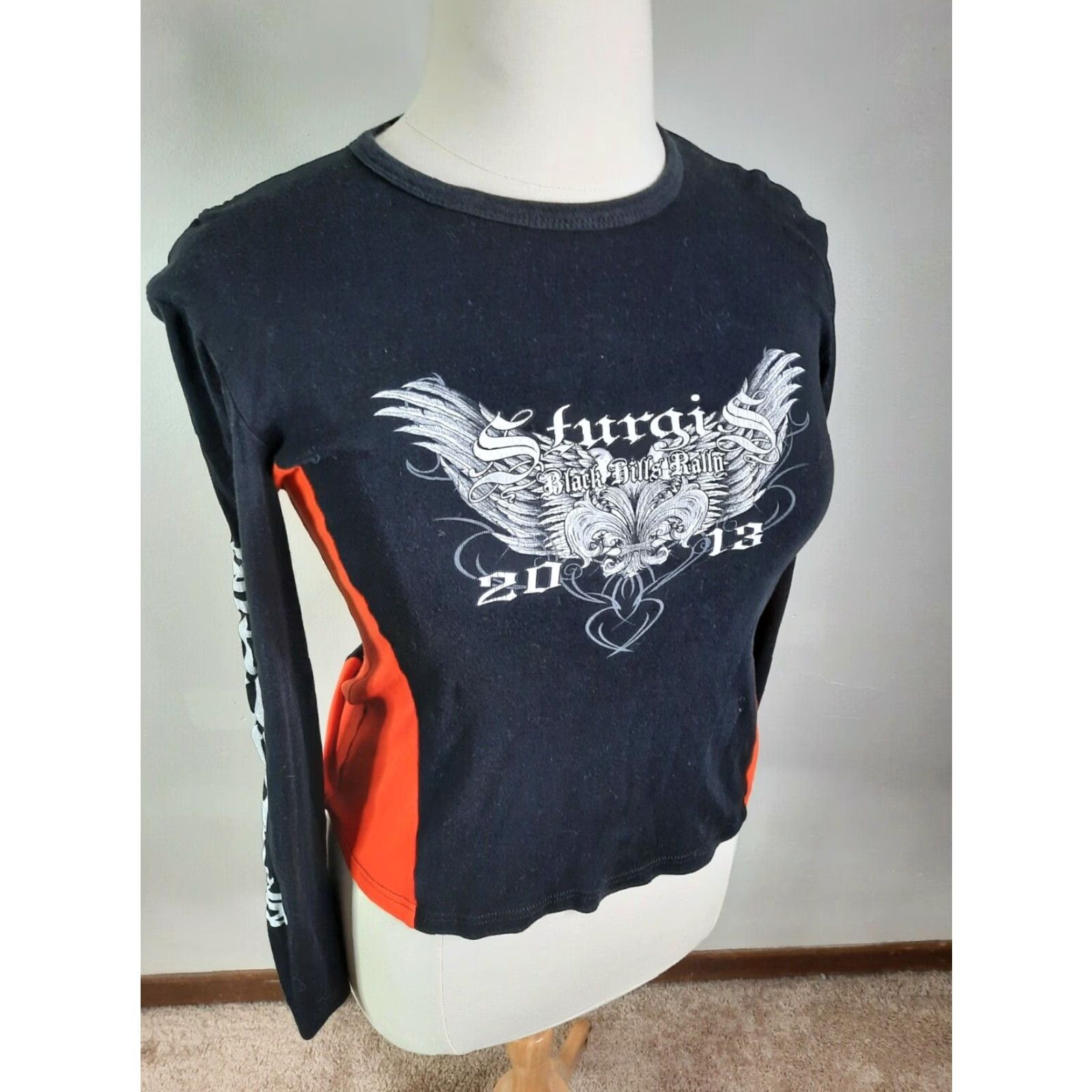 Vintage VINTAGE Sturgis Rally 2013 Graphic Crewneck Long Sleeve T-Shirt Women's XXL USA Size XXL / US 16-18 / IT 52-54 - 2 Thumbnail
