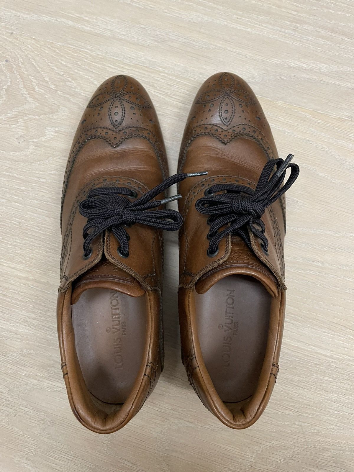 Louis Vuitton Louis Vuitton Leather Shoes Size US 6.5 / EU 39-40 - 4 Thumbnail