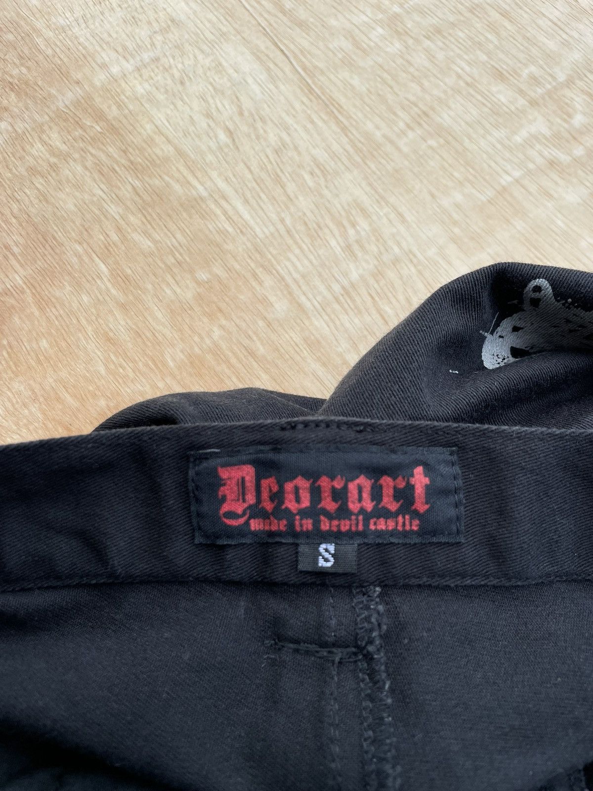 If Six Was Nine × Japanese Brand × Le Grande Bleu (L.G.B.) Deorat Japan Skull Punk Style Poem Pants Size US 31 - 7 Thumbnail