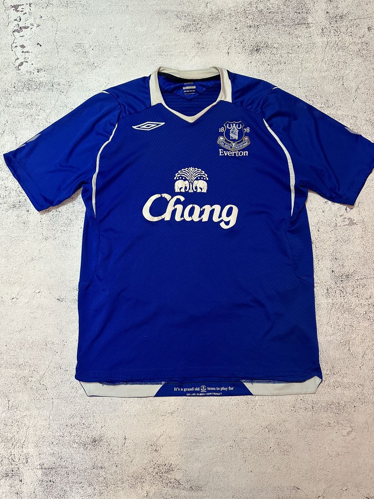 Umbro Vintage Everton Jersey 2008 Size US L / EU 52-54 / 3 - 2 Thumbnail