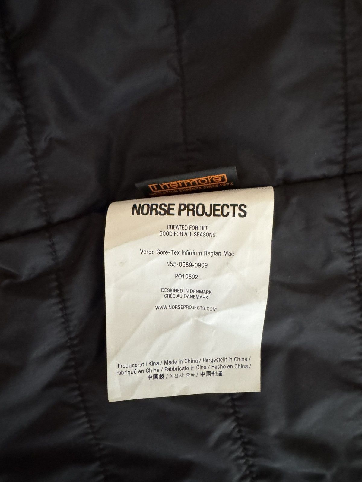 Norse Projects Norse Projects Vargo Gore-Tex Infinium Magnetic - Size Small Size US S / EU 44-46 / 1 - 7 Thumbnail