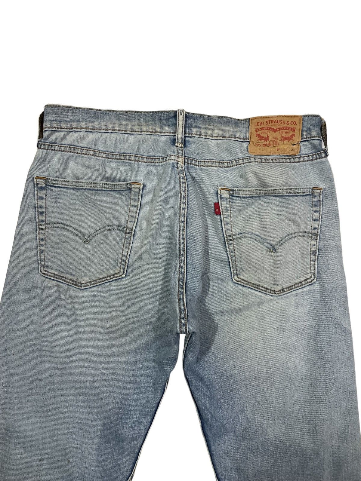 Levi's Vintage Clothing Vtg Levi’s 501 Loose Fit Straight Leg Ripped Jeans #3423 Size US 32 / EU 48 - 6 Thumbnail