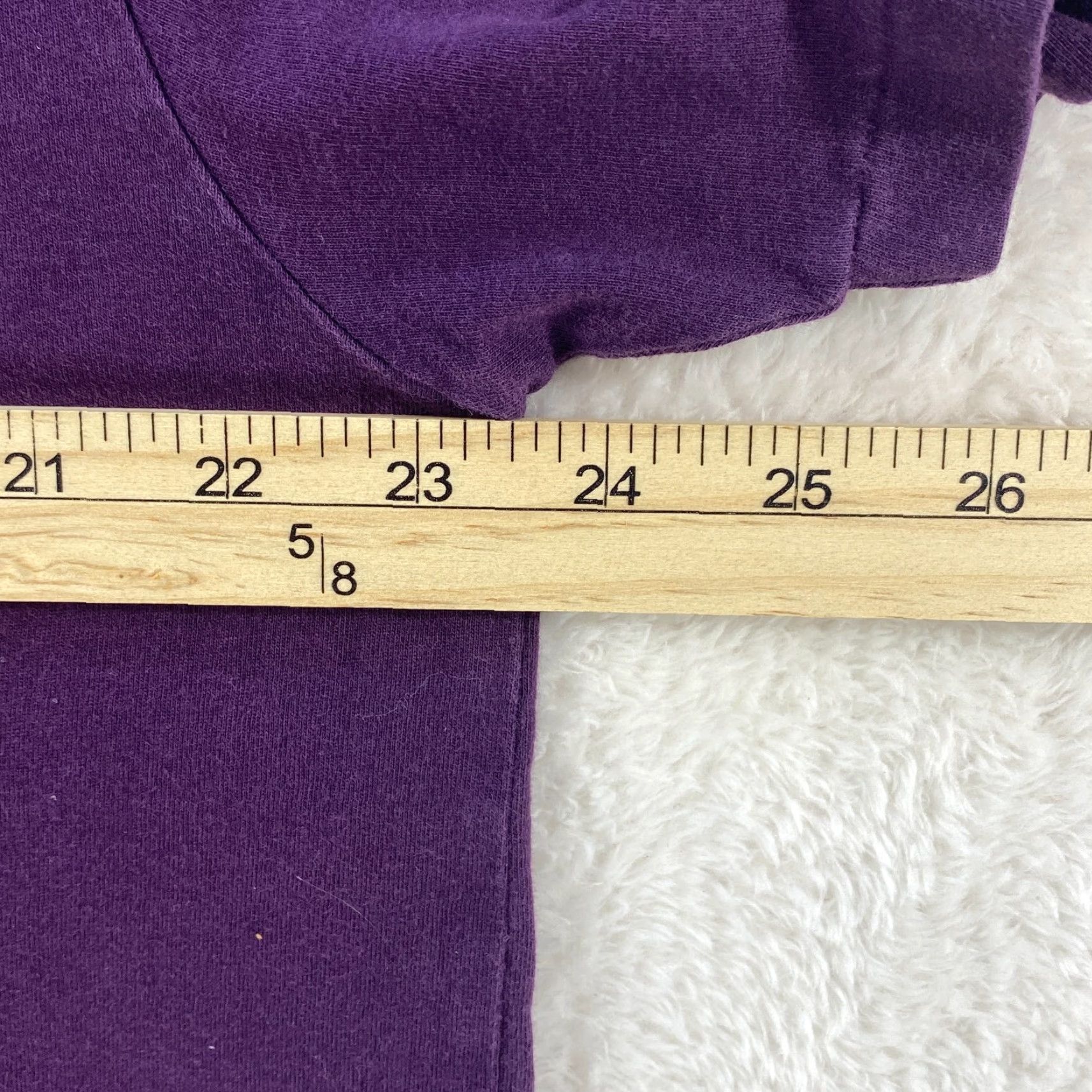 Polo Ralph Lauren VINTAGE Polo Ralph Lauren Mens Large T-Shirt Purple Green Pony Short Sleeve VTG Size US L / EU 52-54 / 3 - 6 Thumbnail