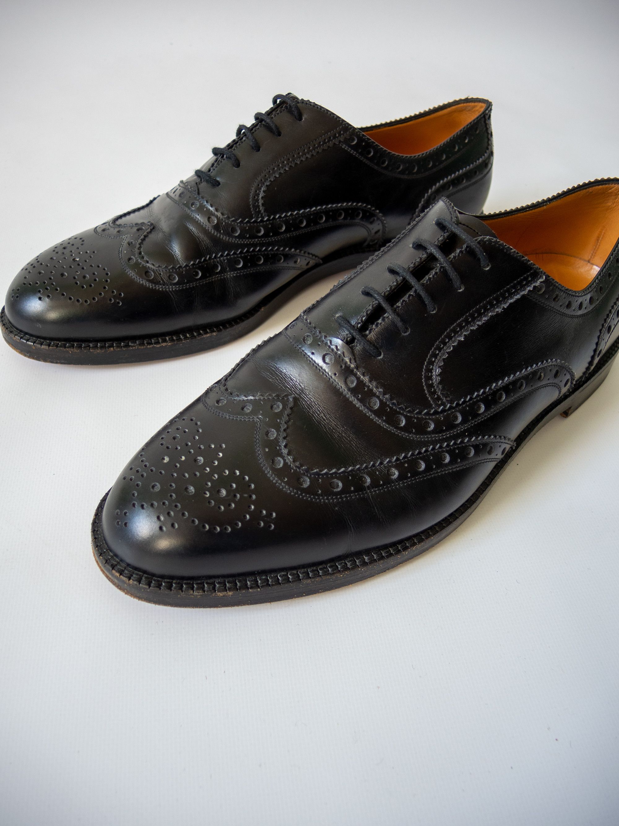 Bally Vintage Vintage Bally scribe brogue shoes Grailed