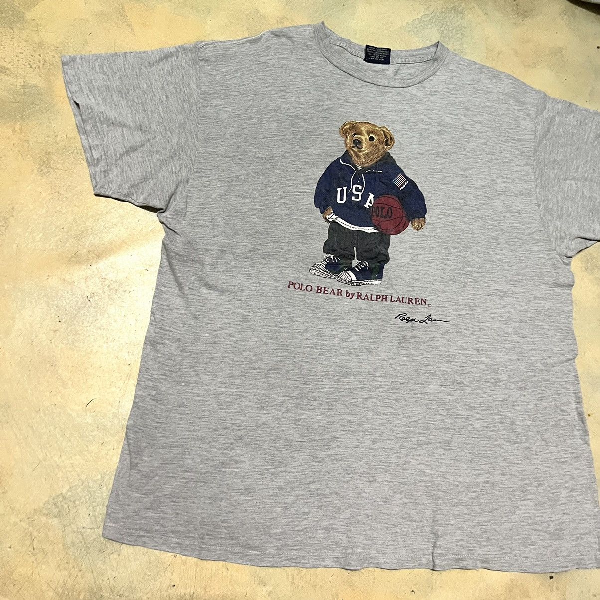 Ralph Lauren Vintage Polo Bear USA Polo Ralph Lauren Size US L / EU 52-54 / 3 - 4 Thumbnail