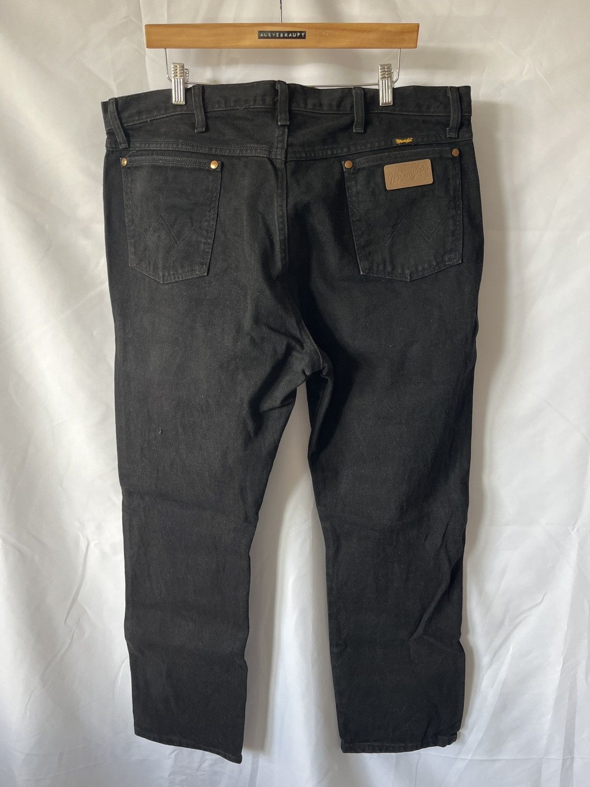 Wrangler Wrangler Black Vintage Jeans Streetwear Y2K Size US 38 / EU 54 - 3 Thumbnail