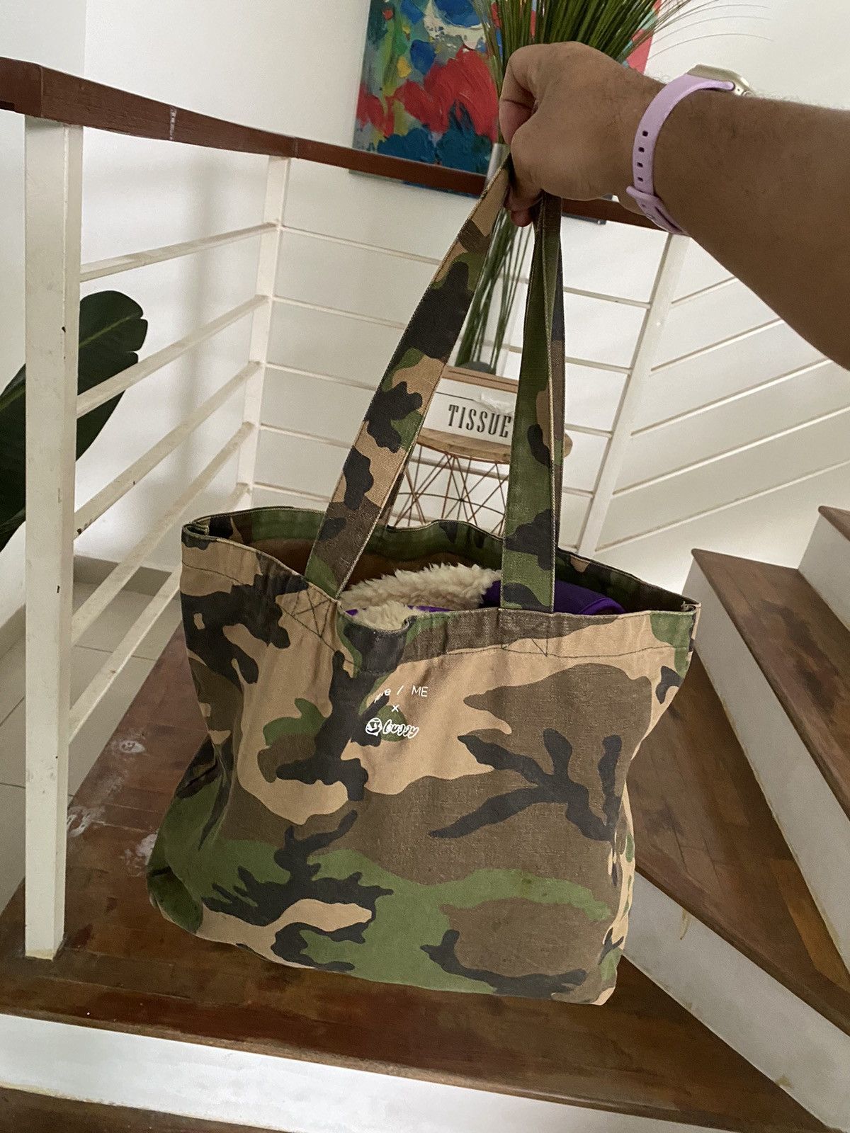 Hysteric Glamour Y2K CAMO KARE / ME Buggy tote bag UNITED ATHLE JAPAN Size ONE SIZE - 5 Thumbnail