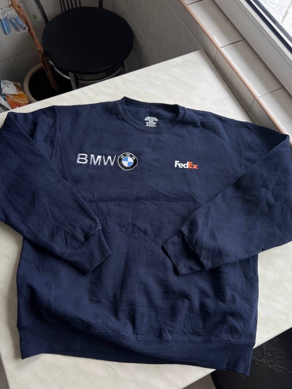 BMW BMW Auto Vintage Sweatshirt Crewneck Racing FedEx Sponsor Size US M / EU 48-50 / 2 - 1 Thumbnail