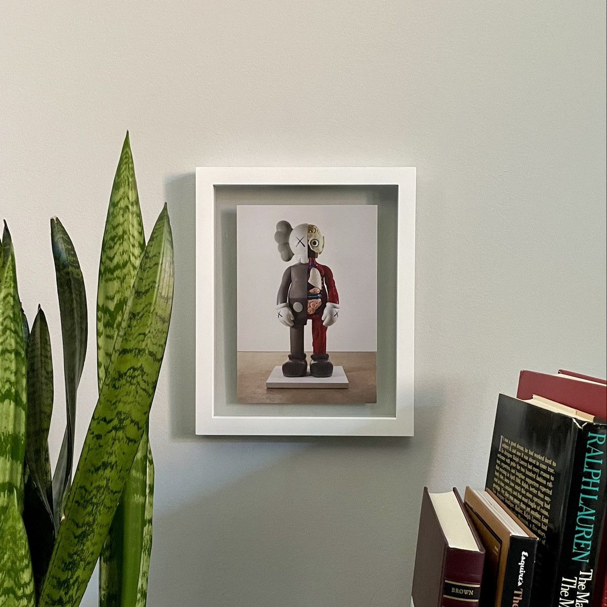 image of Kaws Companion Poster in White, Men's
