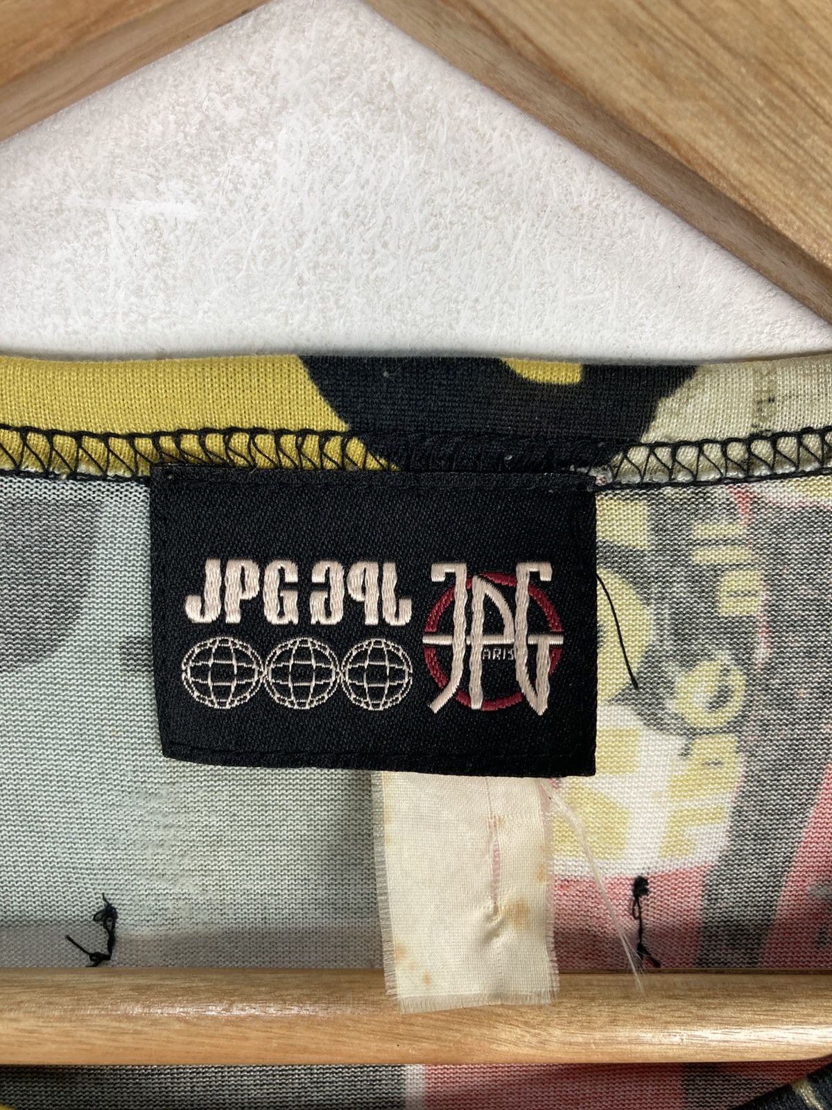 Jean Paul Gaultier Vintage 90s Runway Jean Paul Gaultier Anarchy Punk Newspaper Size US M / EU 48-50 / 2 - 6 Thumbnail