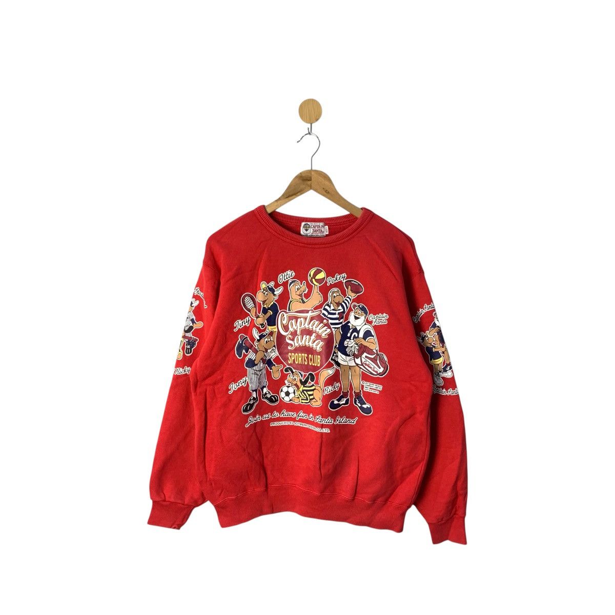 Captain Santors Vintage Captain santa sweatshirt 1985 Pullover Size US M / EU 48-50 / 2 - 1 Thumbnail