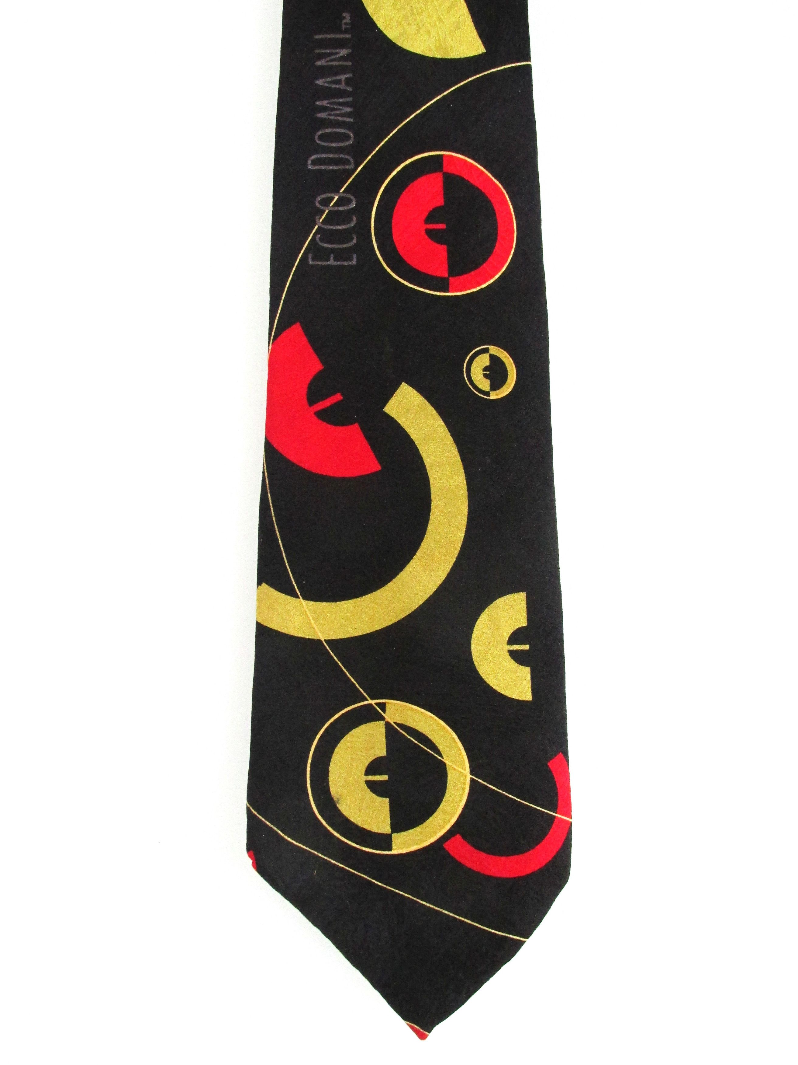 Other Ecco Domani Men's Silk Tie Size ONE SIZE - 2 Thumbnail