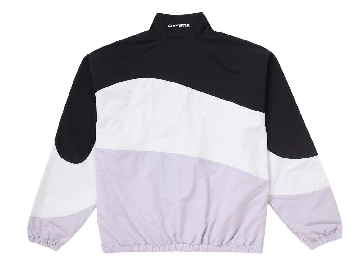 Supreme Curve Track Jacket (SS24) Light Purple