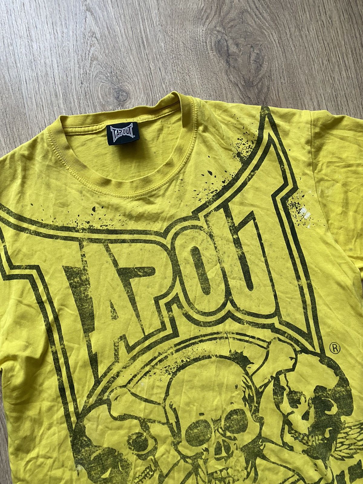 Affliction Crazy vintage y2k TAPOUT skulls t shirt grunge skater Size US M / EU 48-50 / 2 - 2 Thumbnail