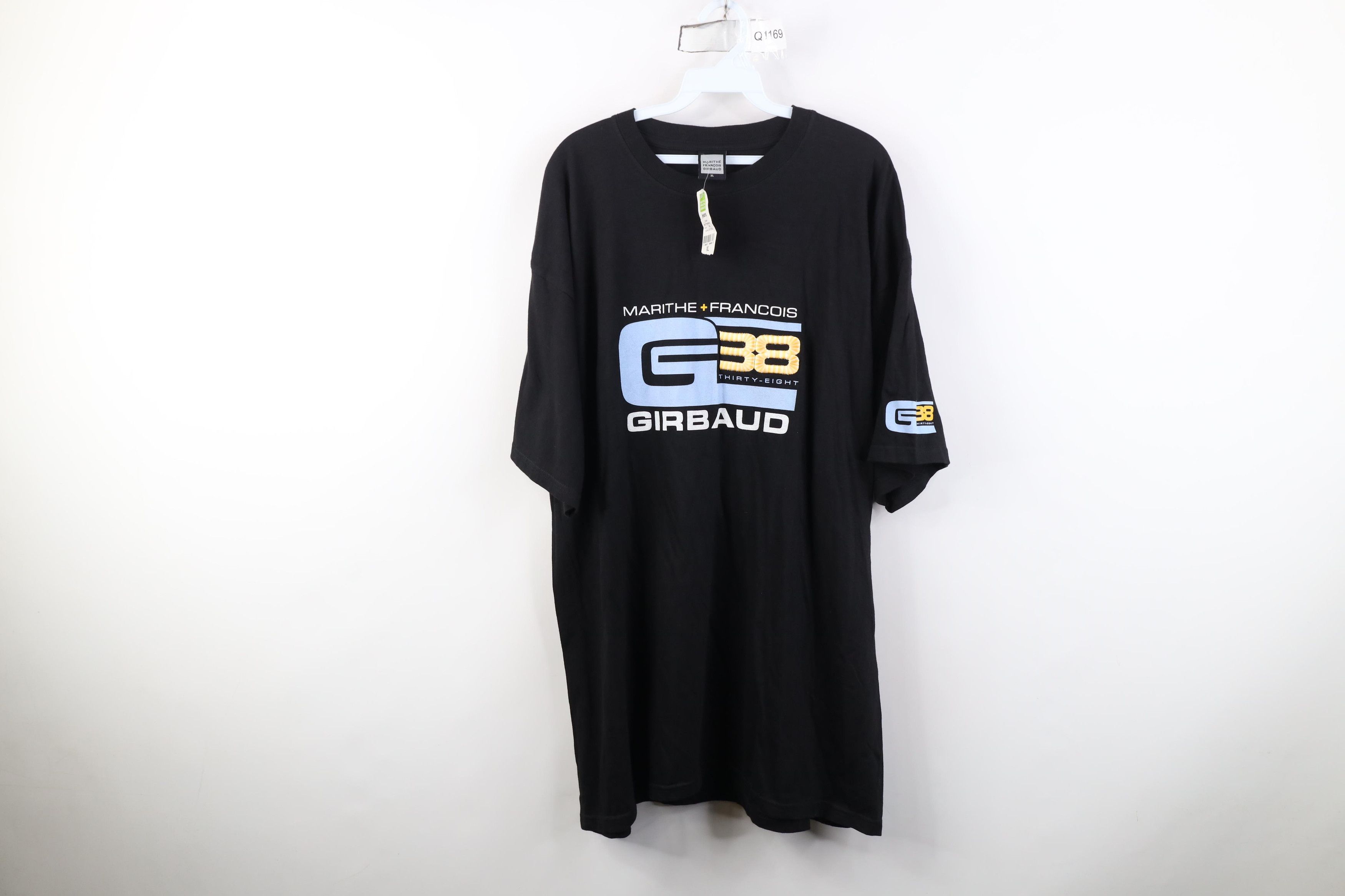 Marithe + Francois Girbaud Vintage 90s Marithe Francois Girbaud Baggy T-Shirt Black Size US XL / EU 56 / 4 - 1 Thumbnail