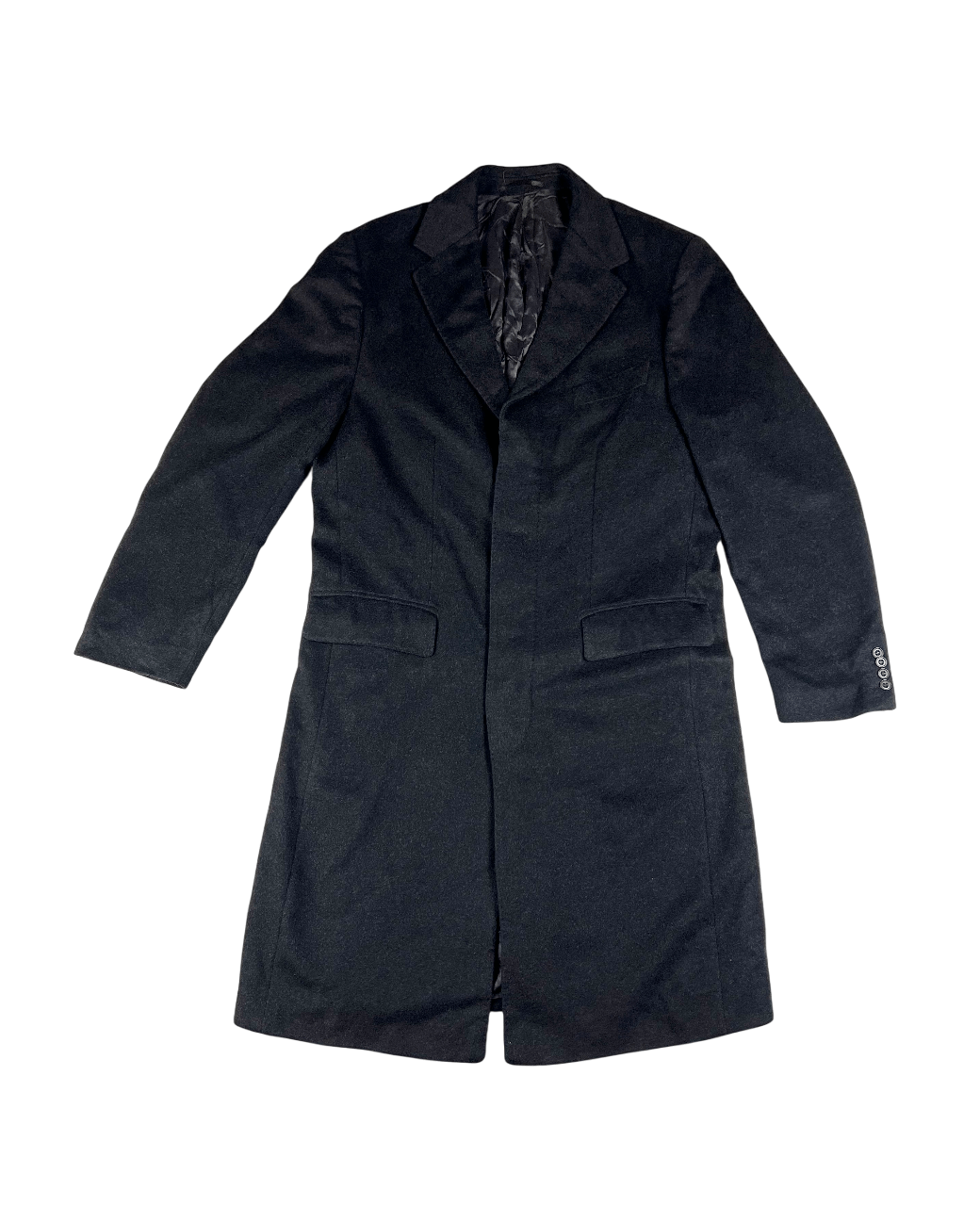 Hackett Hackett London Wool Coat 50 40L Size US L / EU 52-54 / 3 - 1 Thumbnail