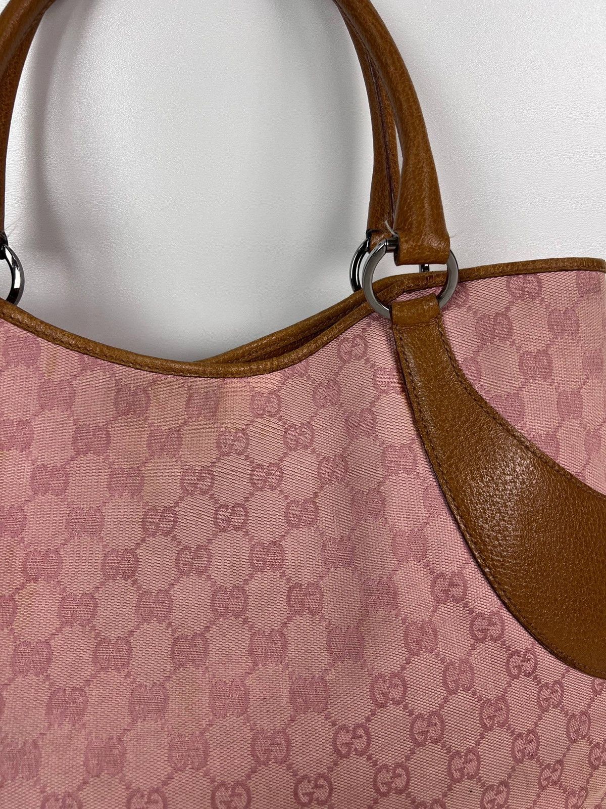 Gucci Gucci canvas tote bag pink Size ONE SIZE - 12 Thumbnail