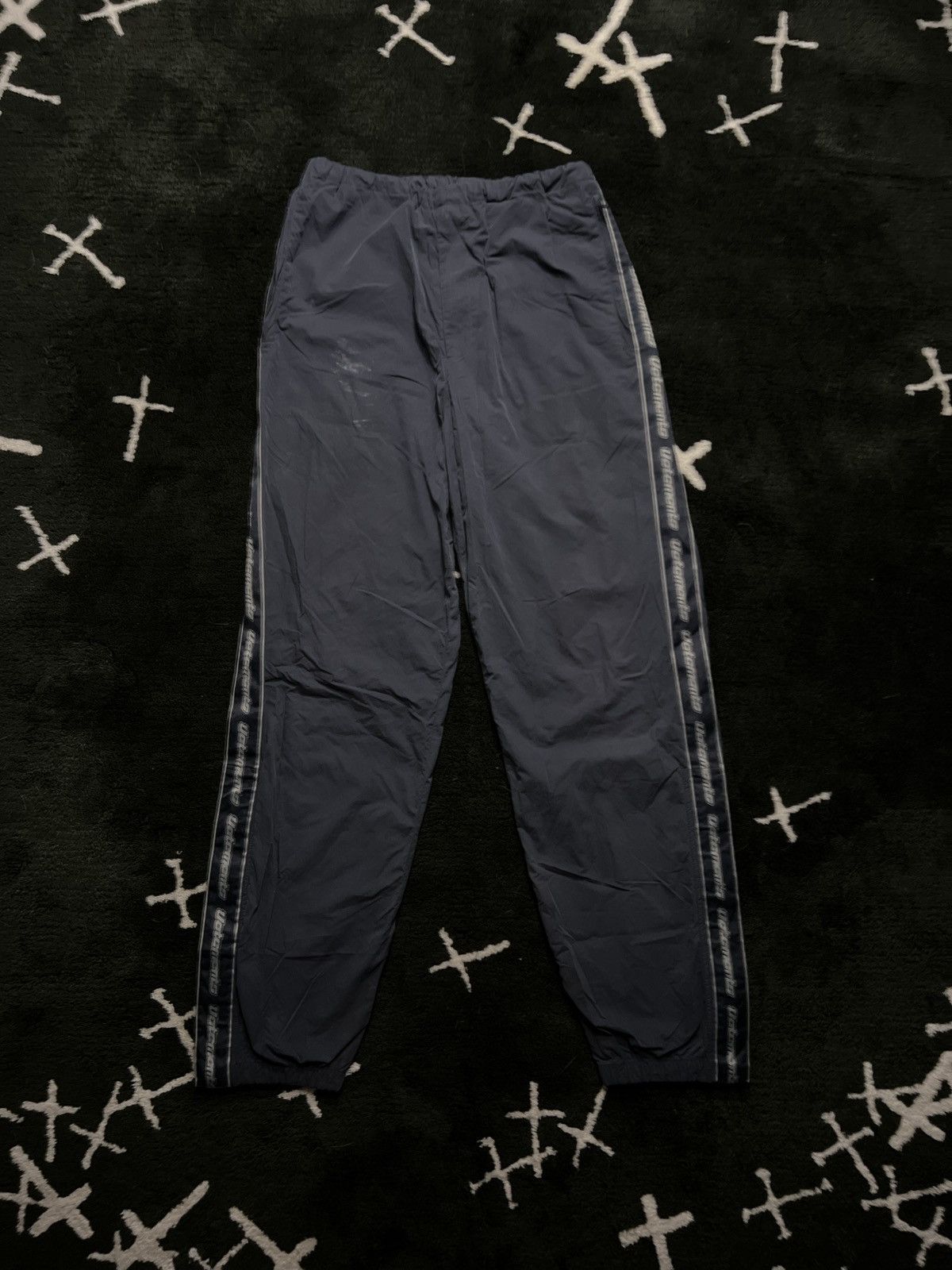 Vetements SS18 - Logo Tape Track Pants Size US 30 / EU 46 - 1 Thumbnail