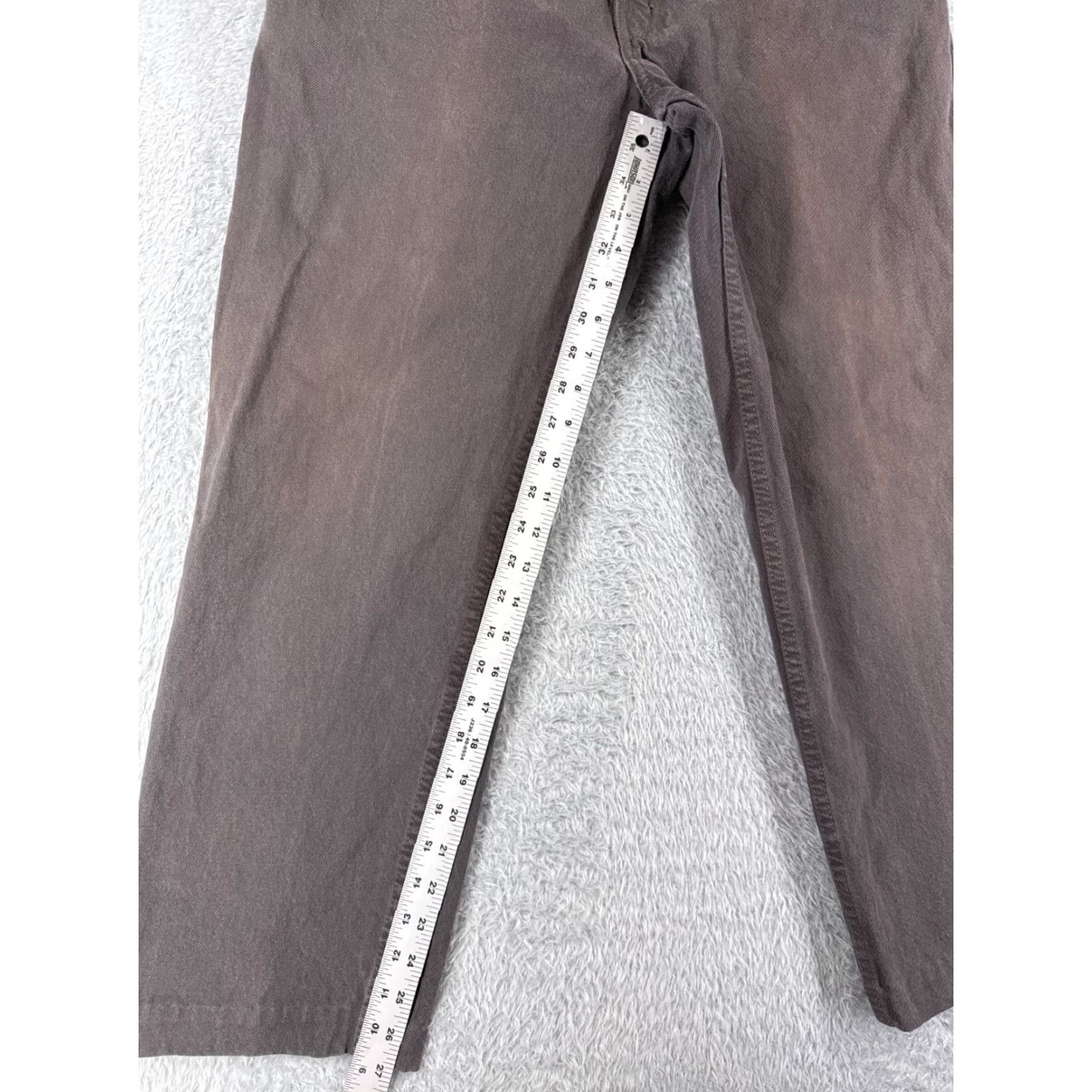 Calvin Klein Calvin Klein Jeans Men 32 Gray Denim Straight Leg Regular Fit 30x27 Size US 32 / EU 48 - 7 Thumbnail