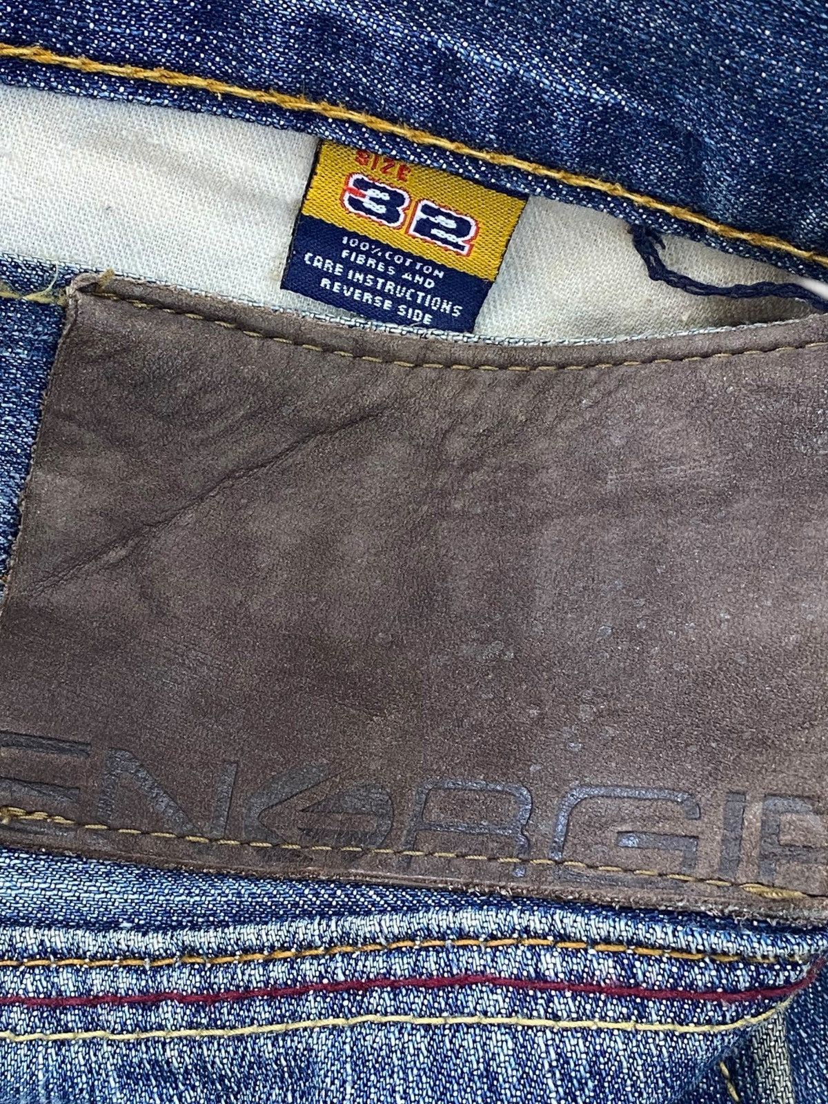 Energie Energie Faded Wash Distressed Style Boot Cut Jeans Size US 34 / EU 50 - 11 Thumbnail