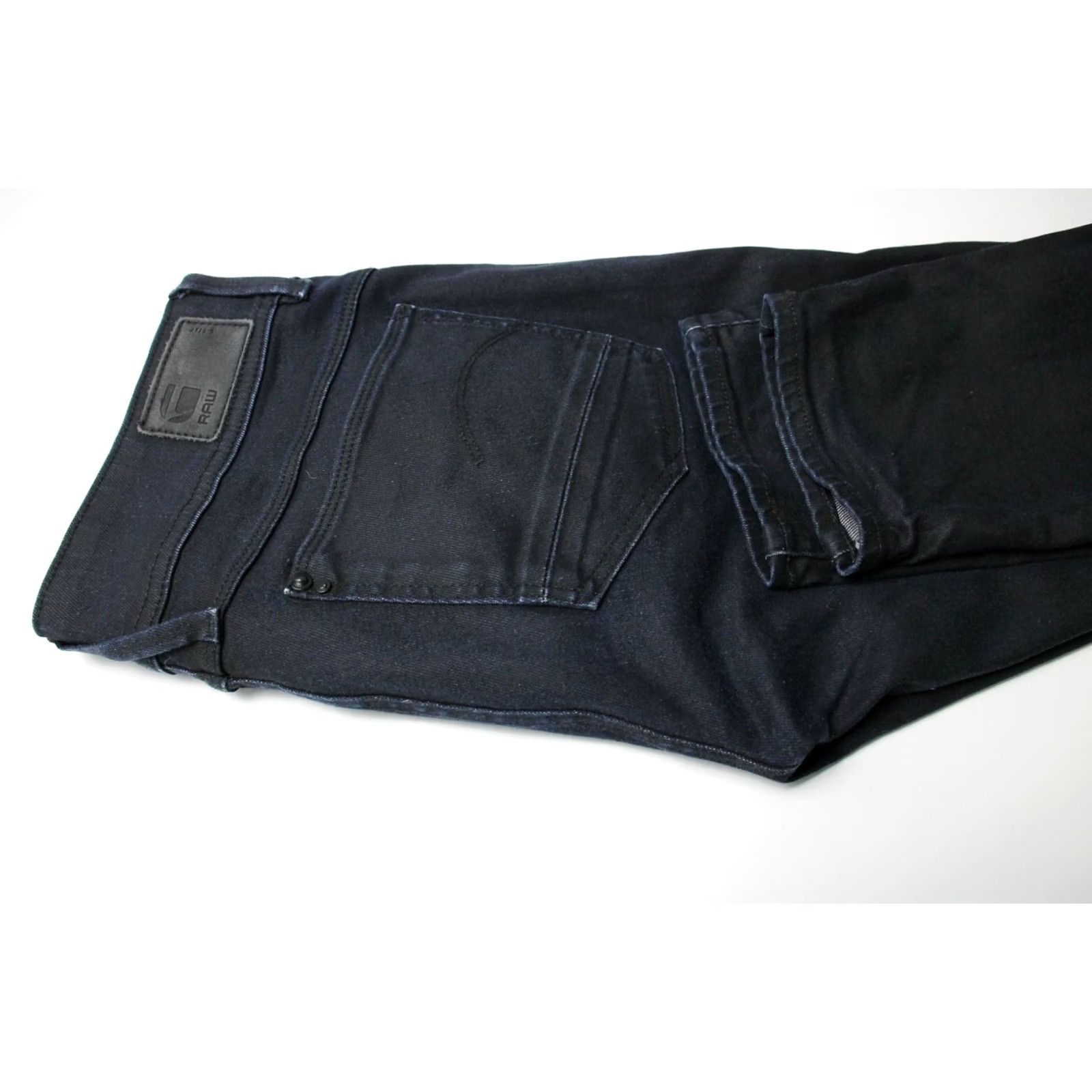G-Star G-STAR Lynn Mid Skinny Jeans Women's W28/L30 Zip Fly Dark Blue Jeans Size 28" / US 6 / IT 42 - 5 Thumbnail