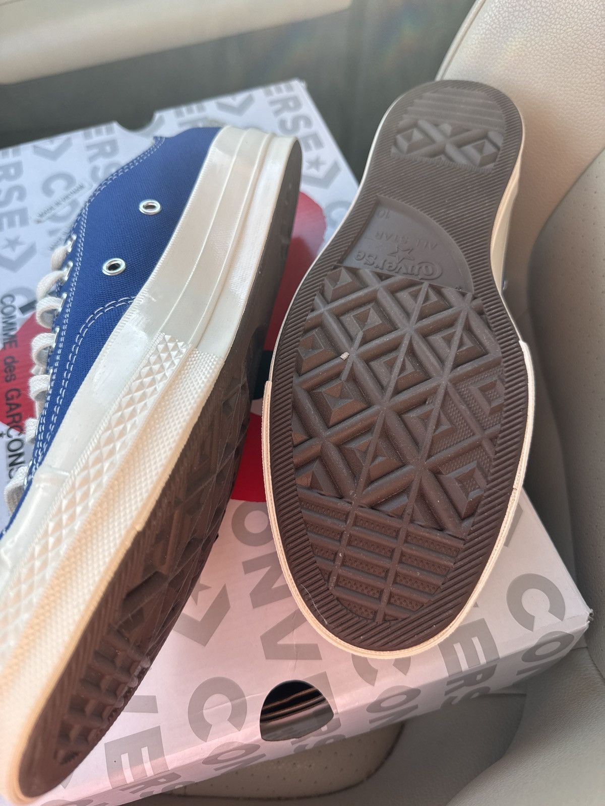 Comme des Garcons comme de garcon converse Size US 10 / EU 43 - 6 Thumbnail