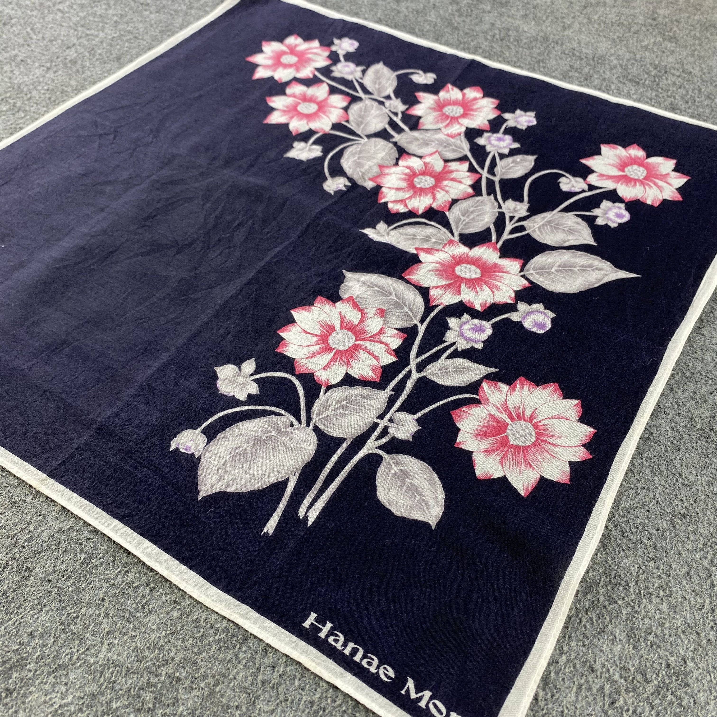 Hanae Mori Hanae Mori Handkerchief/Neckerchief/Bandana HC891 Size ONE SIZE - 2 Thumbnail