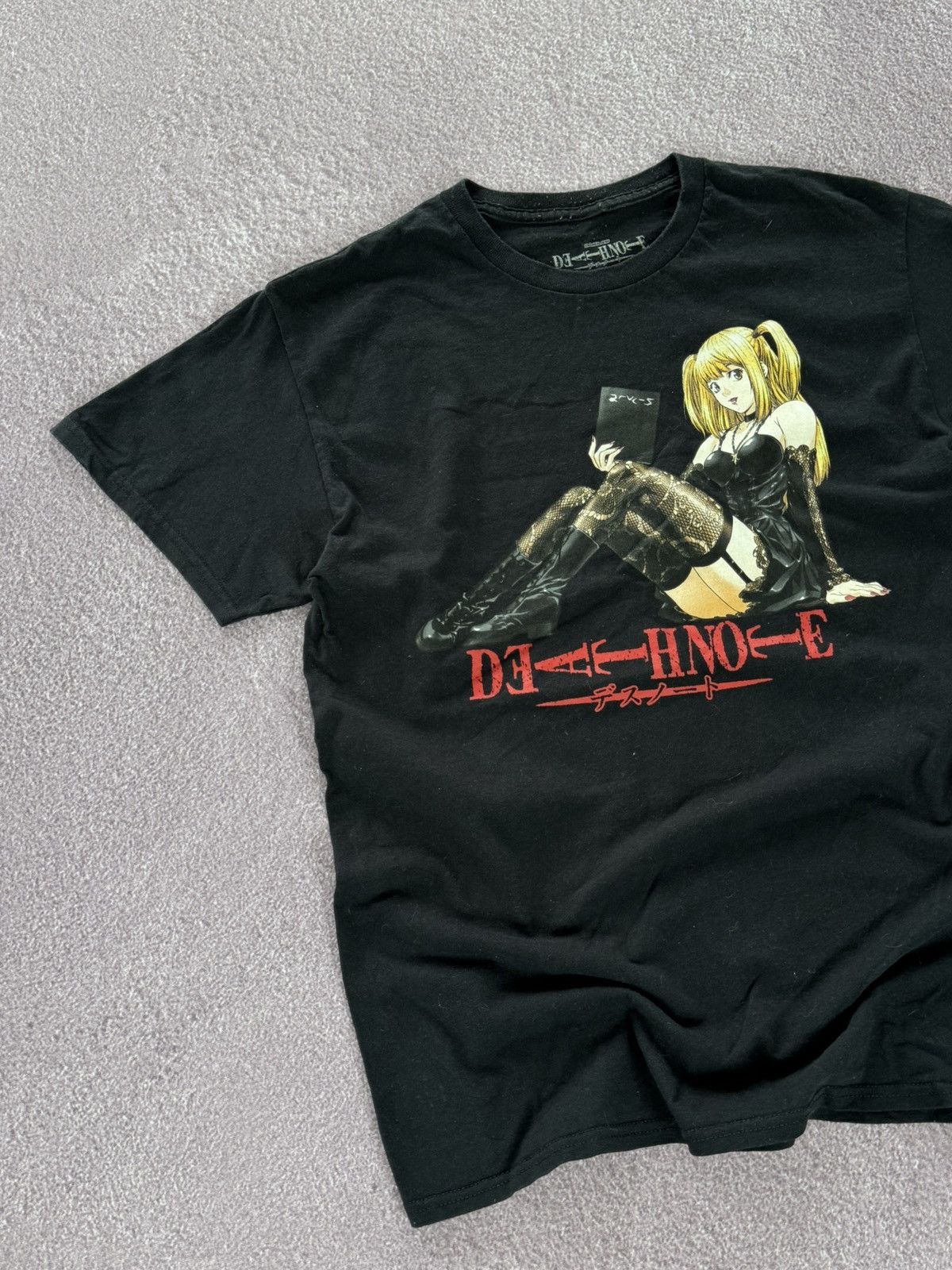 Anime Deathnote t shirt anime vintage Size US M / EU 48-50 / 2 - 4 Thumbnail