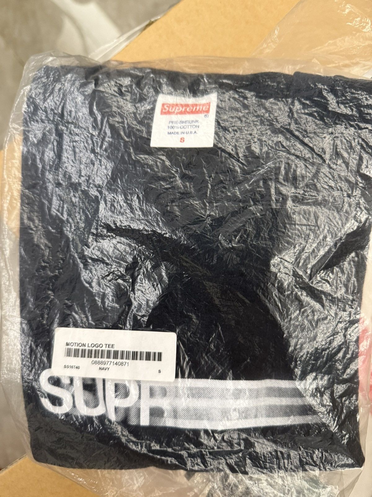 Supreme Supreme ss16 motion logo tee T-shirt Size US S / EU 44-46 / 1 - 1 Thumbnail