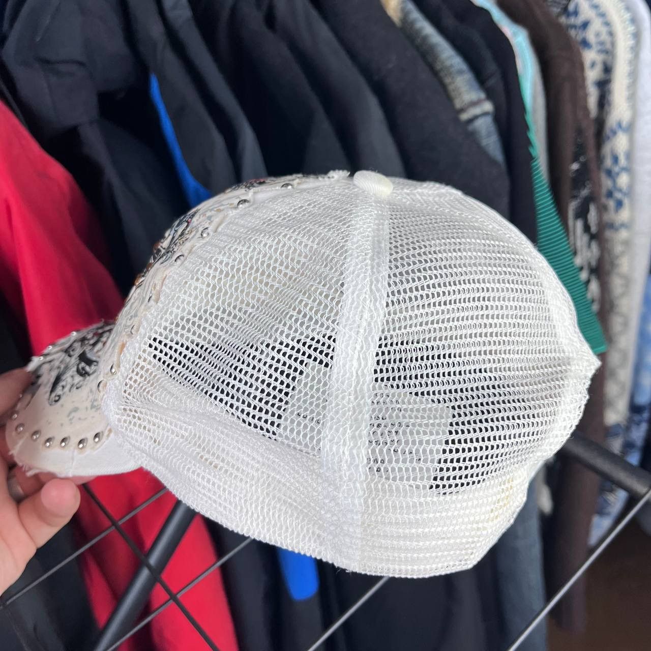 Designer × Vintage Vintage BulZeye Distressed Snapback Cap Hat Y2k Size ONE SIZE - 6 Thumbnail