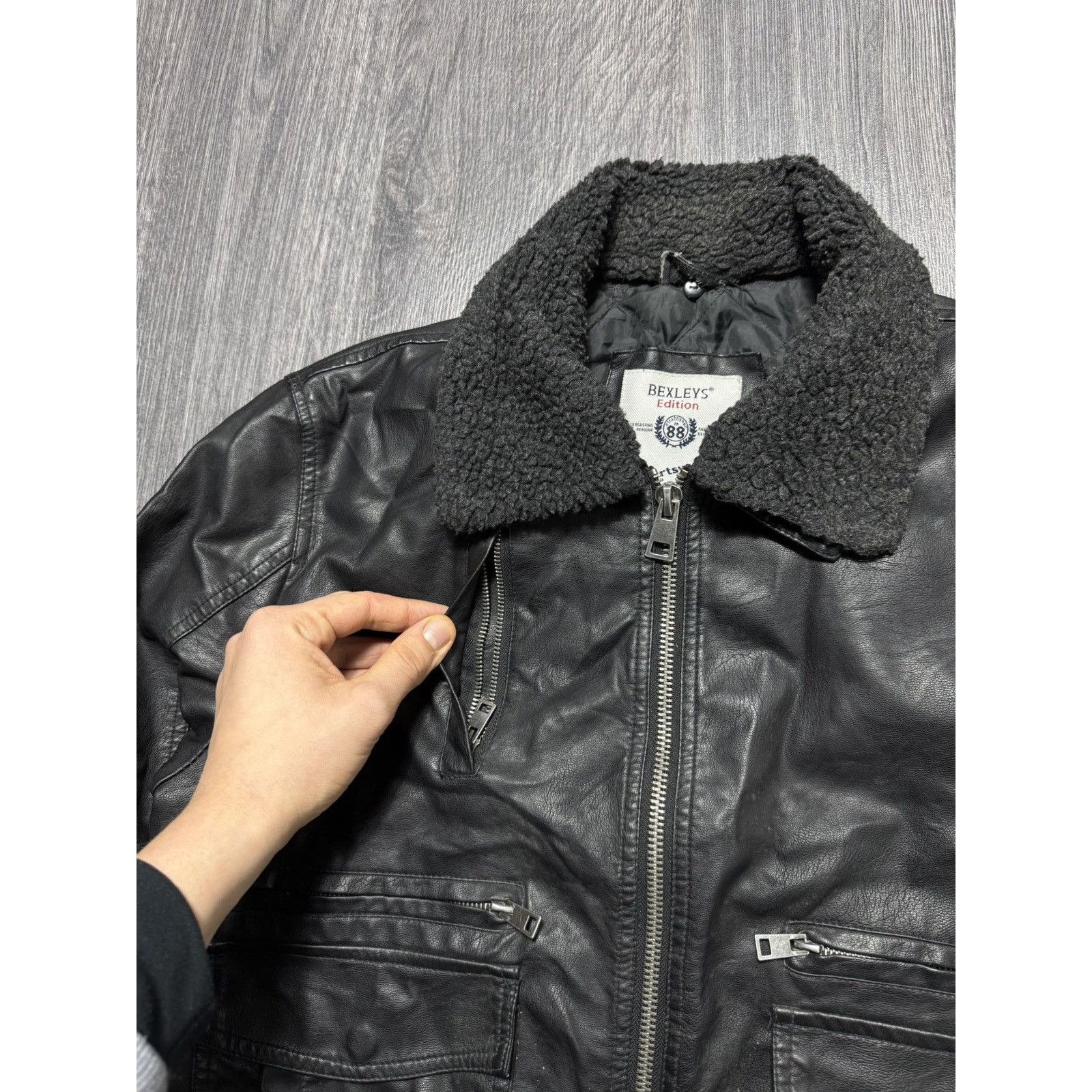 ベ*ブ様 90s CWU-45 real leather flight jack Vtg 90s Alpha