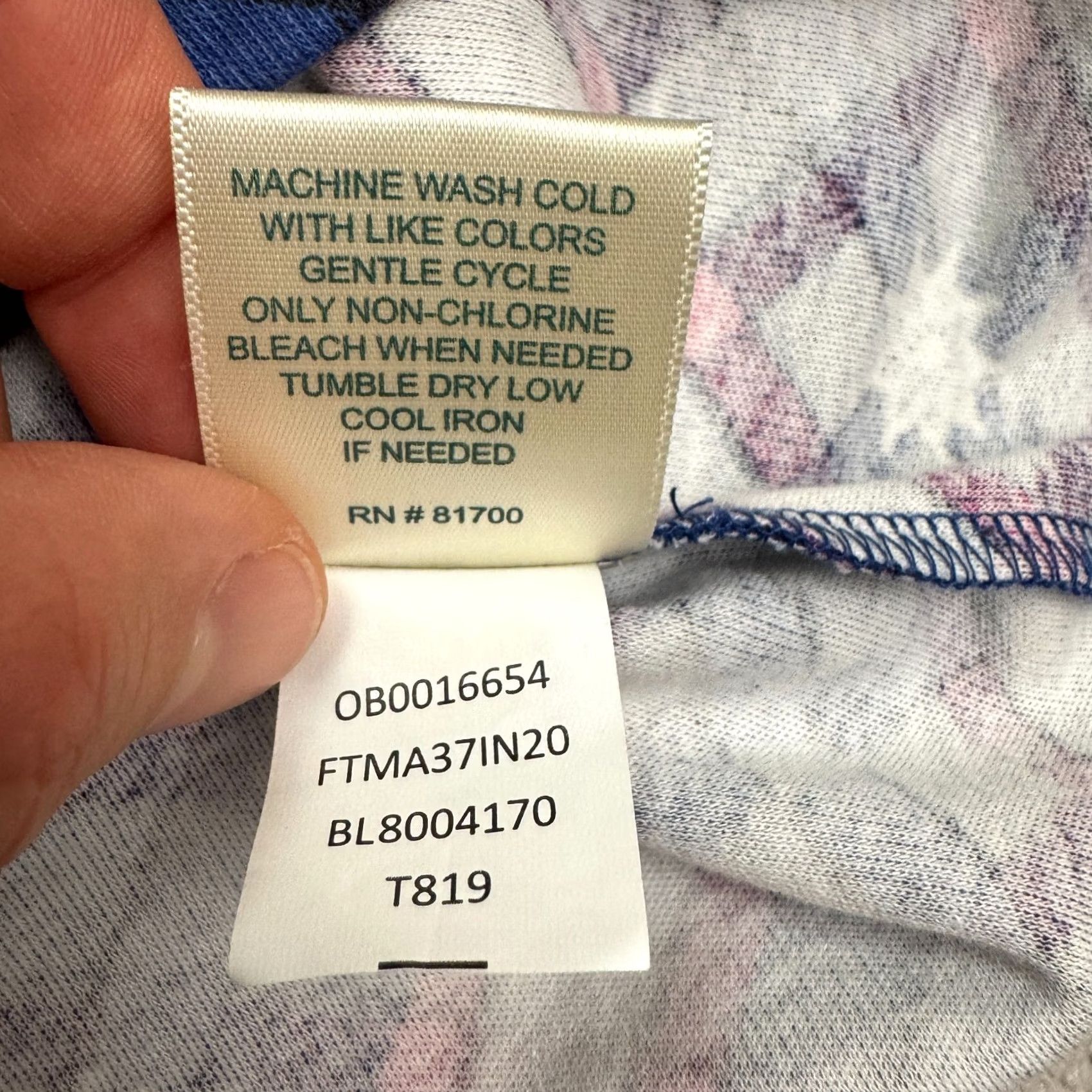 Blair Blair Plaid Long Sleeve Shirt Womens Large Multicolor Mock Neck Casual Knit Top Size L / US 10 / IT 46 - 6 Thumbnail