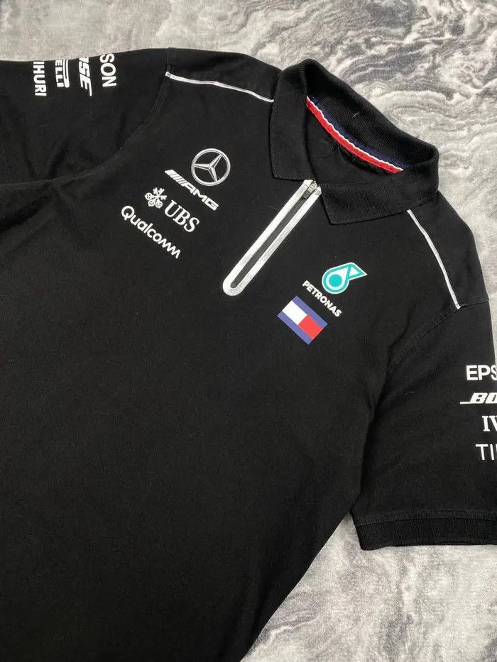 Mercedes-Benz Mercedes-Benz AMG Petronas F1 Tommy Hilfiger Polo Shirt Size US L / EU 52-54 / 3 - 2 Thumbnail