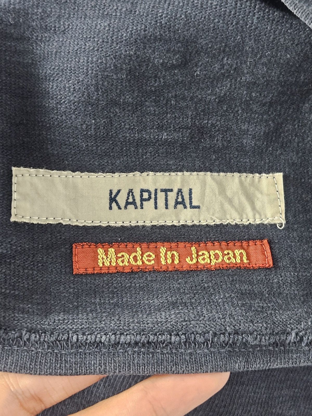 Kapital Kapital denim pocket indigo 0506 shirt Size US S / EU 44-46 / 1 - 5 Thumbnail