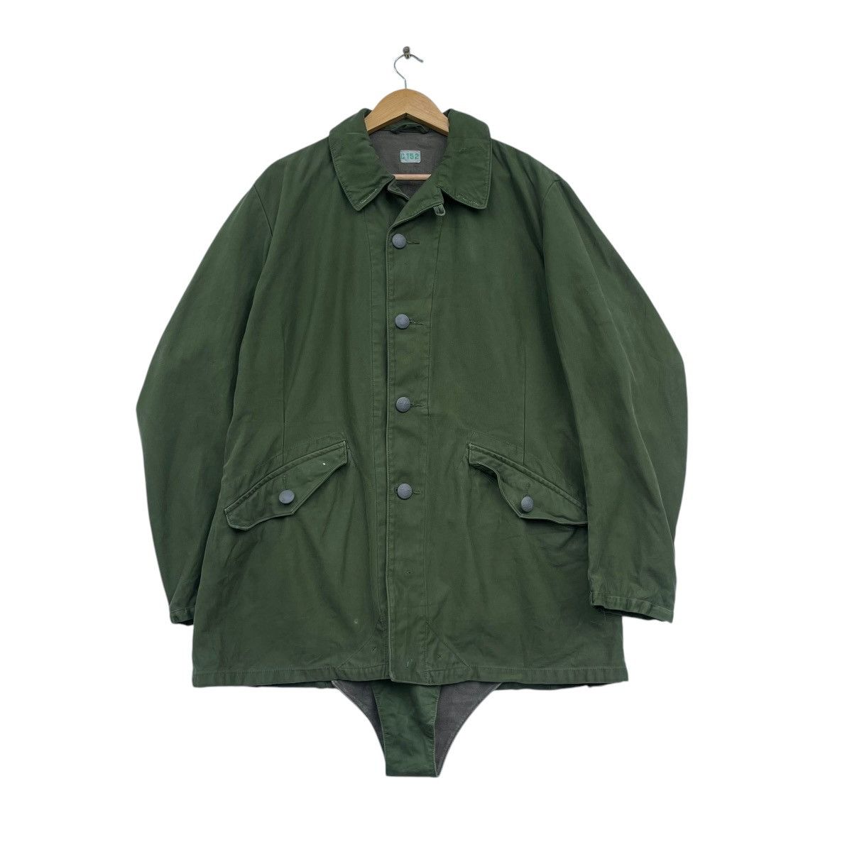 Other 💥Vintage 1971 Military Jacket Double Pocket On Back Size US M / EU 48-50 / 2 - 1 Thumbnail