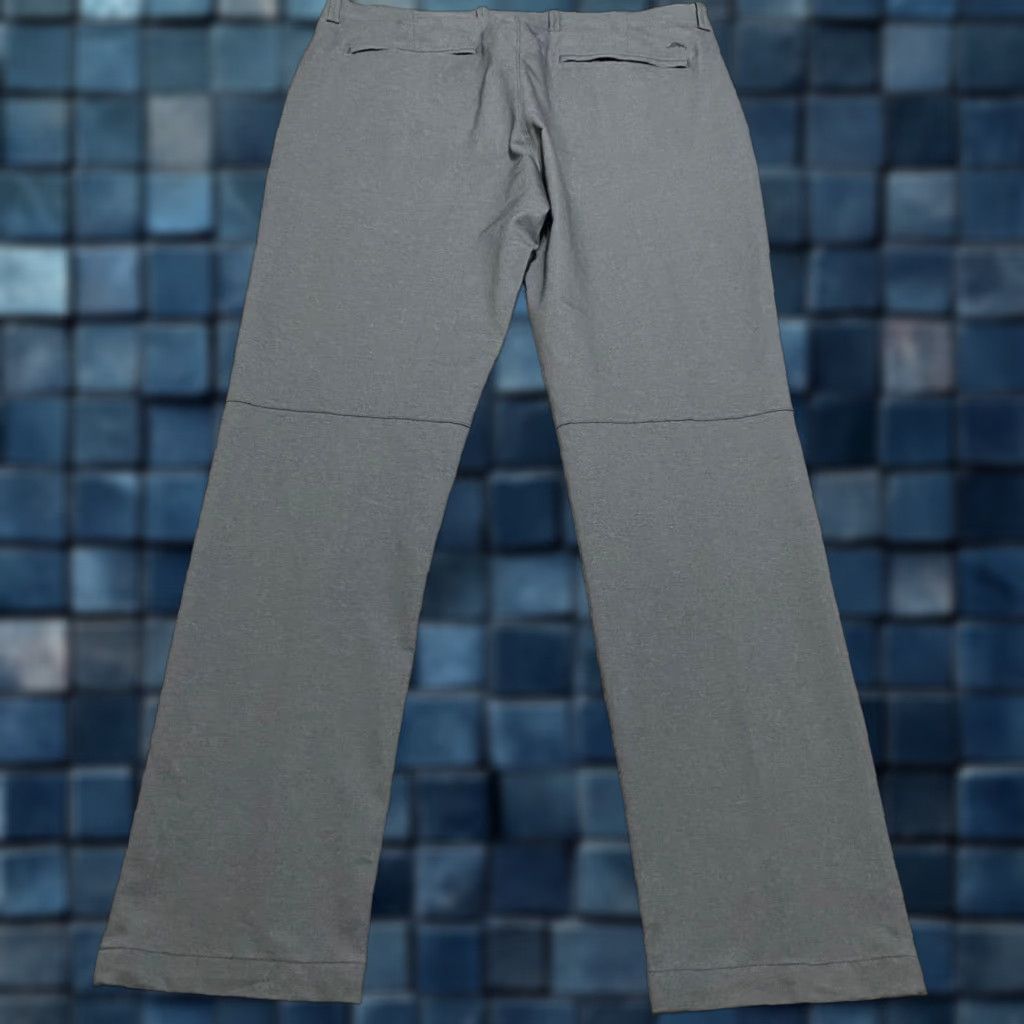 Tommy Bahama Tommy Bahama Mens 38x34 Pants Gray Straight Chino Outdoor Golf Business Casual Formal Winter Summer Spring Fall Pockets Zip Button Regular Mens Size US 38 / EU 54 - 1 Thumbnail